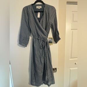 From Anthropologie…cute wrap dress